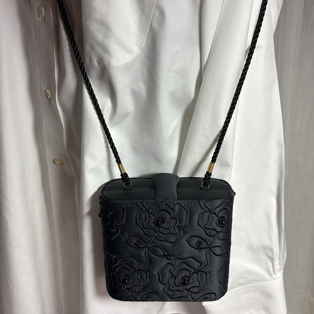 Satin Evening Bag HOLT RENFREW